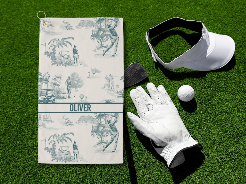 Custom Golf Towel Womens Gift Golfer Ladies Pink Accessories Personalized Birthday Gift Golfing Girl Cloth Summer Present Golf Club Favor image 11