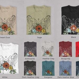 cancer zodiac Retro Floral Shirt Cottagecore Tee