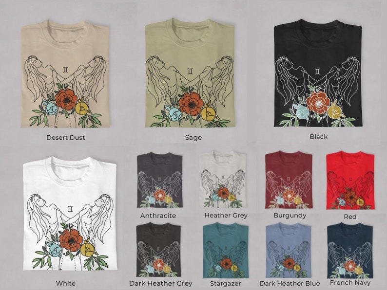 cancer zodiac Retro Floral Shirt Cottagecore Tee