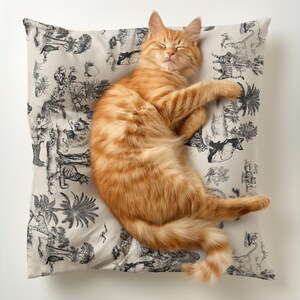 Custom Cat Bowl Mat Personalized Cat Food Mat Name Toile Luxury Aesthetic Placemat Non Slip Floor Mat Kitchen Cat New Kitten Gift Cat Owner image 20