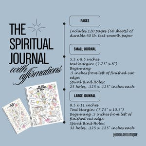 Planificateur de cours pour professeur de yoga Cadeau pour professeur de yoga Planificateur de yoga pour la santé mentale 2026 Calendrier des sports Cahier à spirales Journal d'affirmations spirituelles image 7
