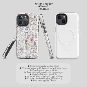 Zodiac Tough Phone Case iPhone 17 Astrology Case Cute Pisces Celestial Birthday Gift Daughter Small Whimsical Phone Case Mother Outfit Magsafe Built-In