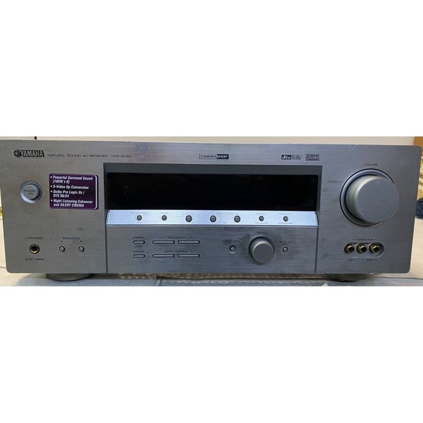 Yamaha HTR-5730 5.1-Channel A/V Natural Sound Surround Receiver Works
