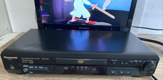 パナソニック DVD ビデオ CD プレーヤー リモコンなし 型番: DVD-RV31