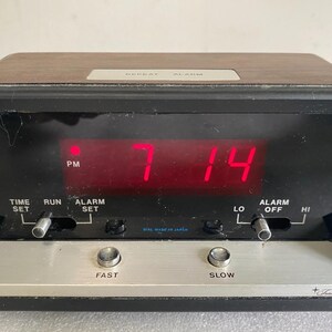Sears Alarm Clock - Etsy