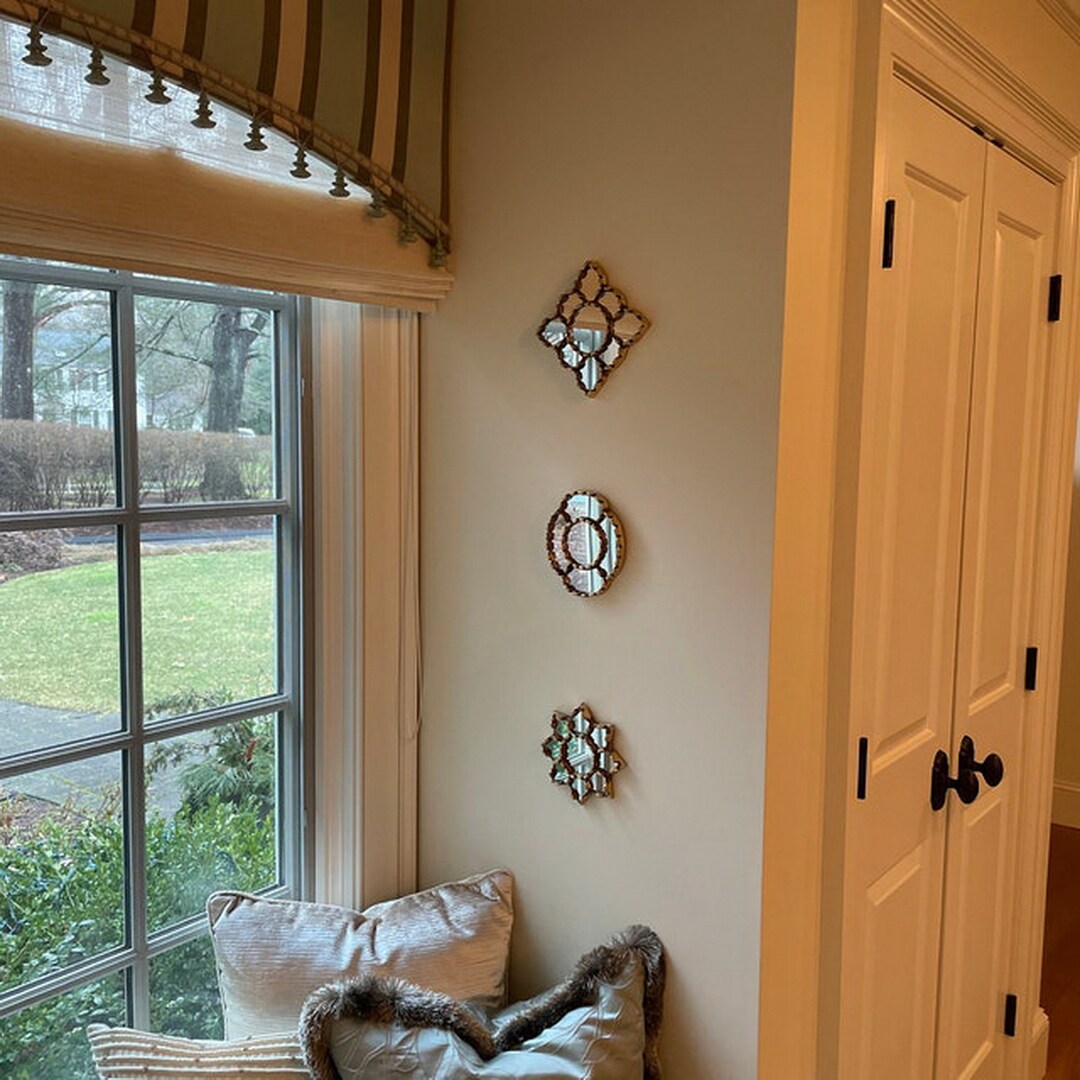 Set of 3 Small Gold Accent Wall Mirror Ornate Vintage 6 Etsy