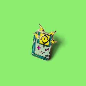 Enlightened Boy enamel pin