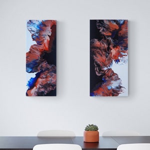 2-piece Art Home Decore Abstract Art Painting Wall Hanging Home Boardroom Decor, 2-piece Art Wall Decor 2-piece Wall Art Artful Decore