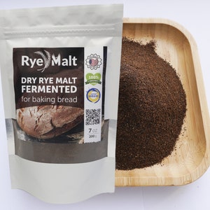 Roggemout, gefermenteerde mout, mout voor roggebrood, roggemout, solod, roggemout