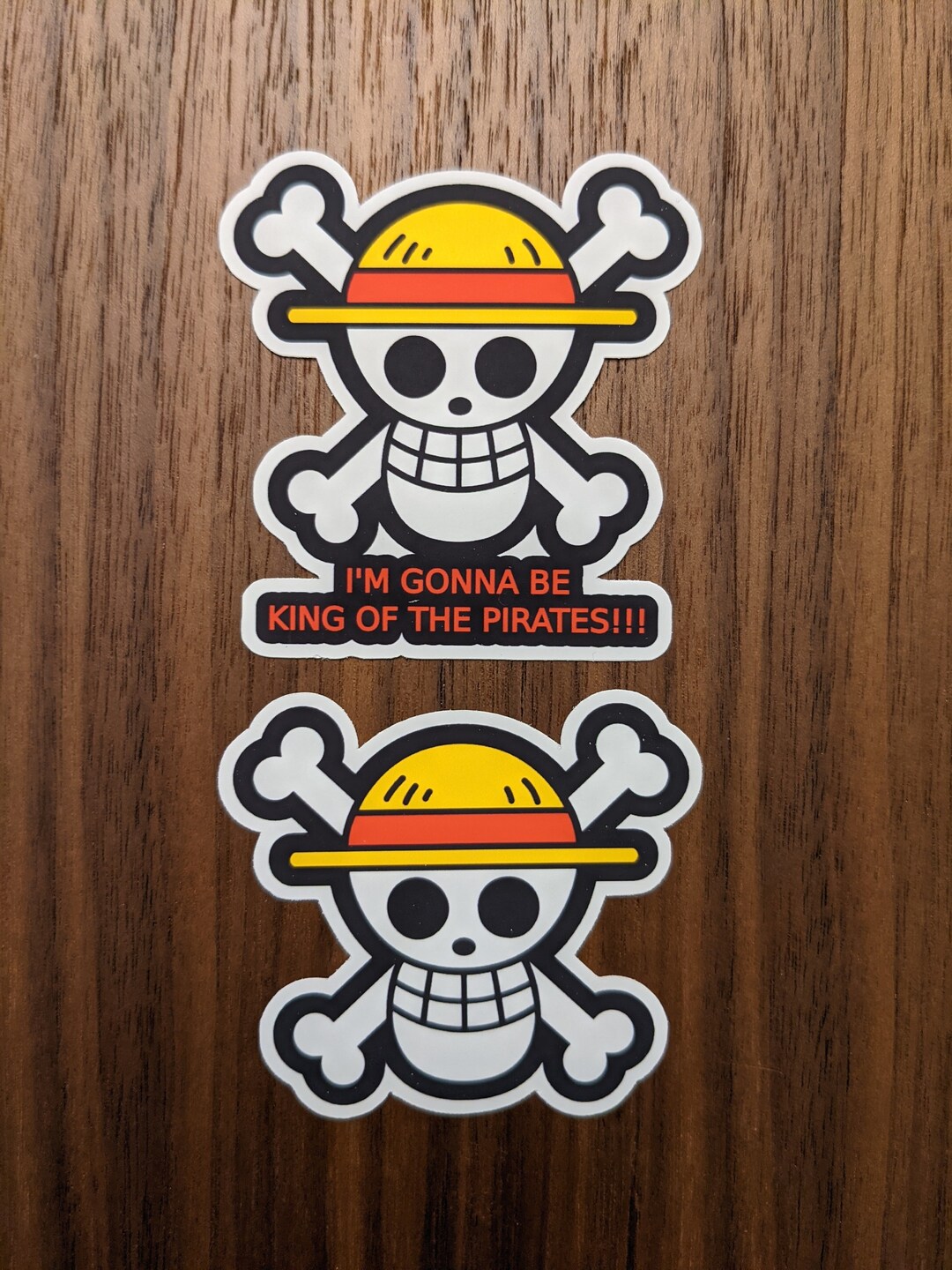 Straw Hat Jolly Roger Sticker Monkey D. Luffy Luffy Jolly Etsy