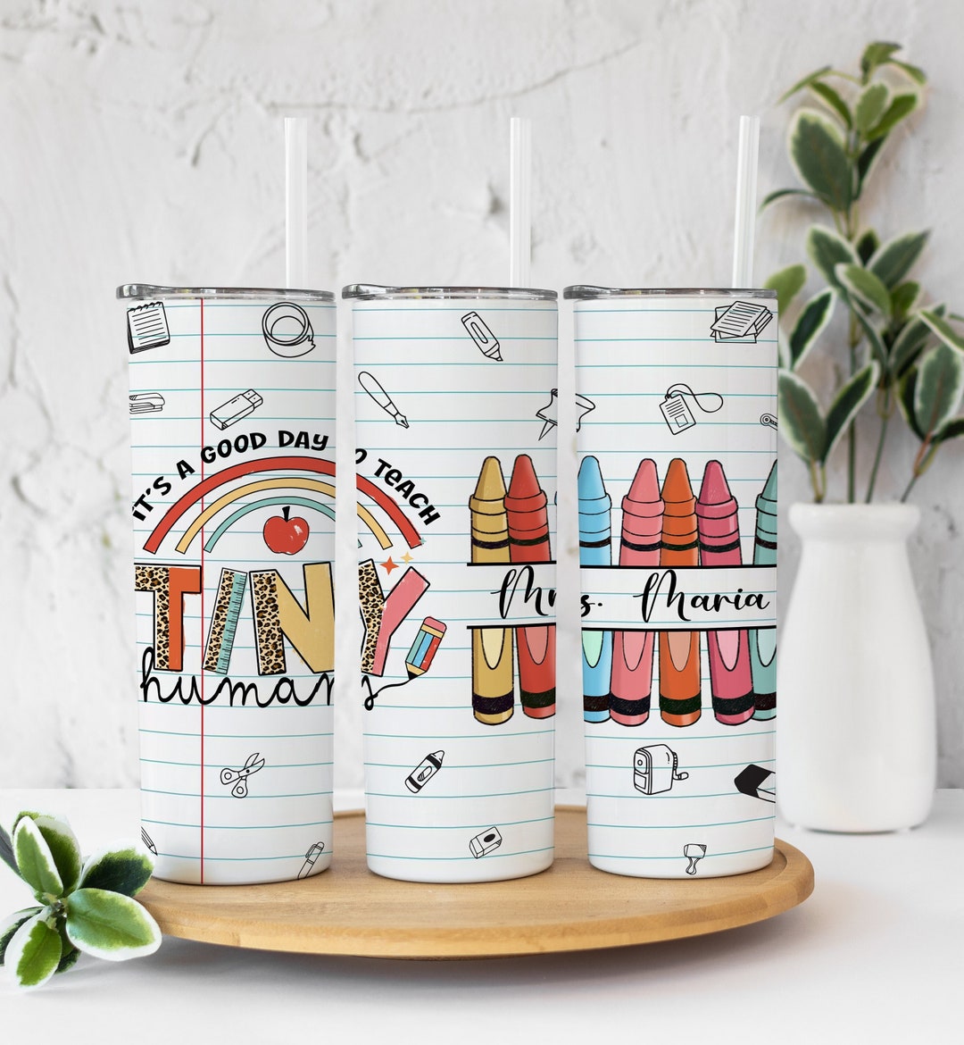 Custom Teacher Tumbler, Gift for Teacher, Personalized Tumbler, Perfect
