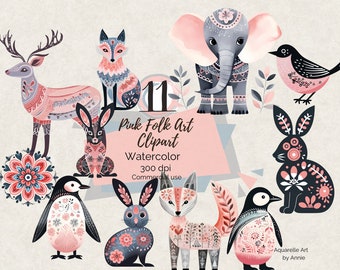 Aquarel volkskunst groene clipart, schattige groene clipart, kinderkamer clipart, schattig ingerichte brear clipart, neutrale kwekerij, groene volkskunst PNG