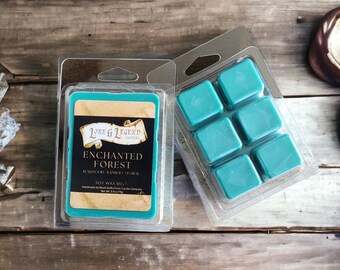 Bamboo and Teakwood Wax Melt, Wax Melt, Fantasy Wax Melt, Safe Soy Wax Melt, RPG wax melt, DnD theme wax melt, Bamboo Scented soy wax melt