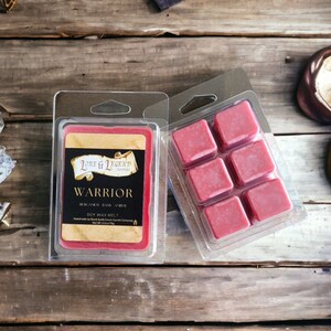 Warrior Wax Melt, Oakmoss Wax Melt, Fantasy Wax Melt, Safe Soy Wax Melt, RPG wax melt, DnD theme wax melt, Aftershave Scented soy wax melt