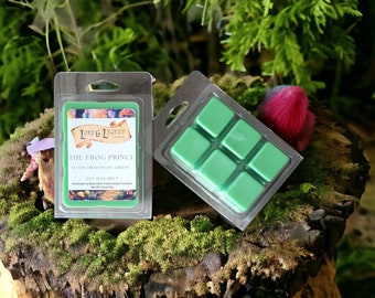The Frog Prince wax melt, Story book melt, Fairytale melt, Fantasy wax melt, Fairytale book, Fairytale gift, Gift for book lover, Book gift