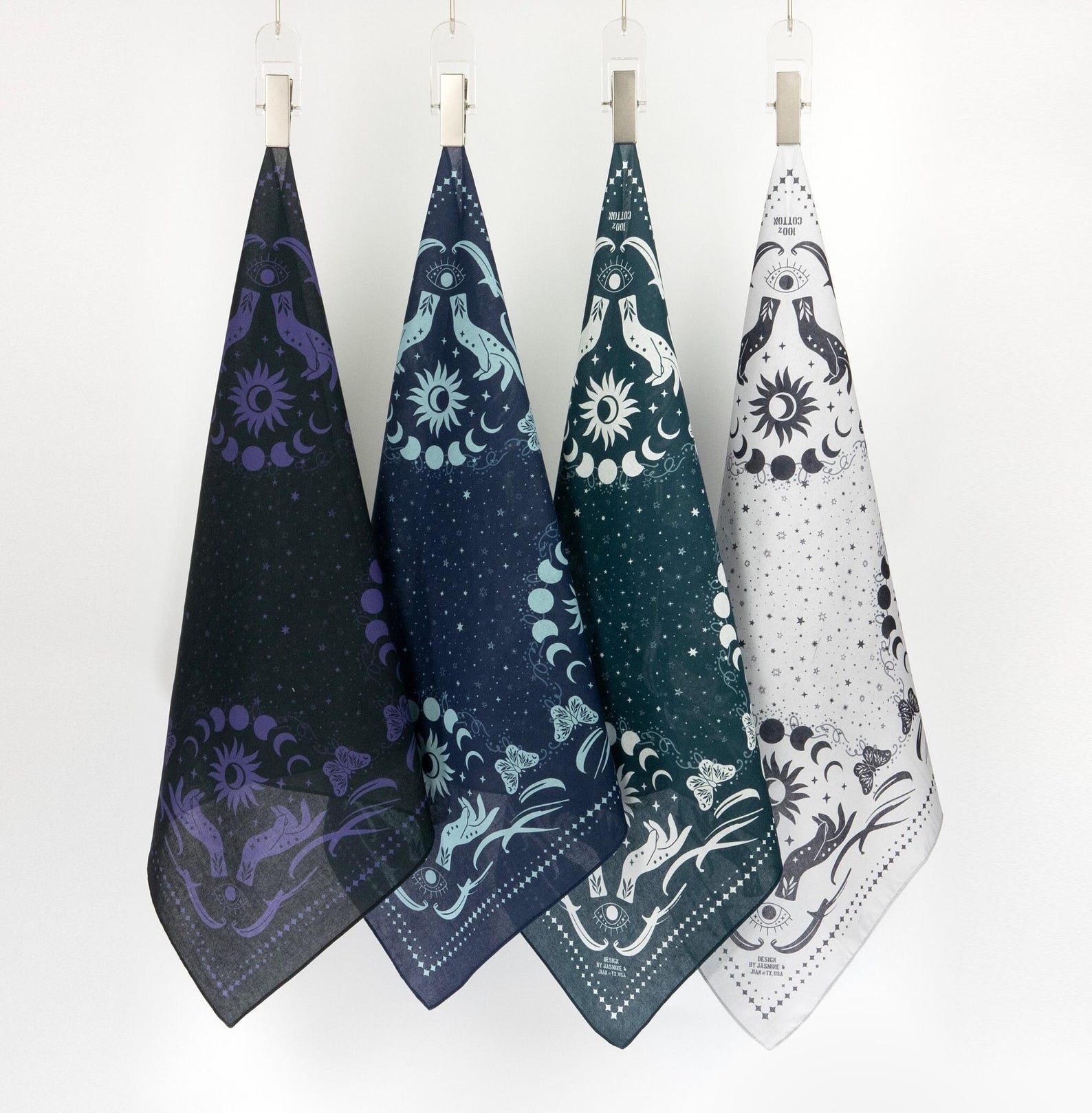 Unique Cancer Virgo Libra Scorpio Zodiac Cotton Bandana Exclusive ...