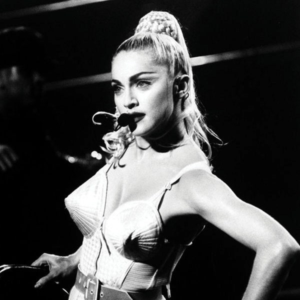 Madonna Black and White Live in Concert Print Wall art Poster