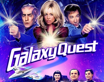 Galaxy Quest Alternative Film Movie Print Wall Art Poster