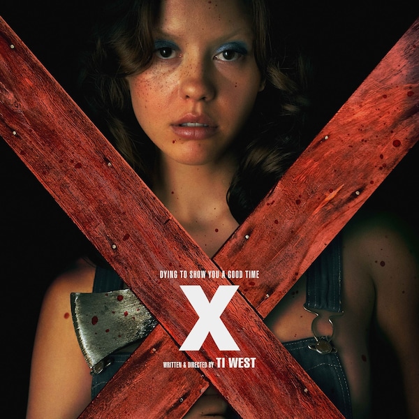 Mia Goth in X by Ti West Alternative Film Movie Print Wall Art Poster