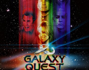 Galaxy Quest Alternative Film Movie Print Wall Art Poster
