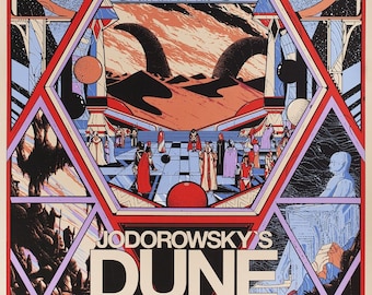 Jodorowkys Dune Alternative Film Movie Print Wall Art Poster