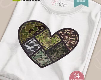 Heart Patch Photo Frame: Canva Template, Shirt Sublimation Design (PNG Digital Download)