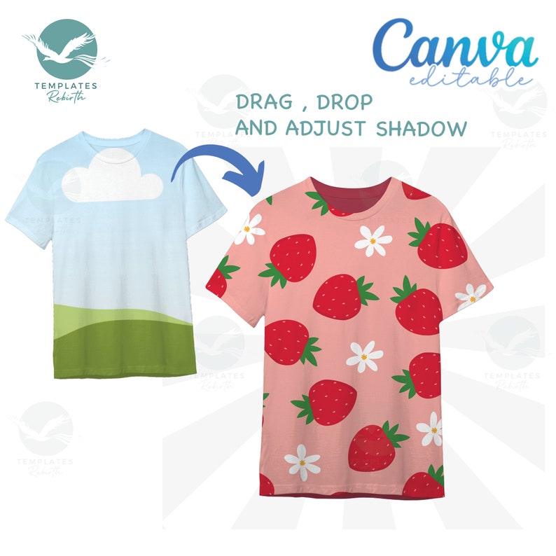 T-shirt Canva Mockup