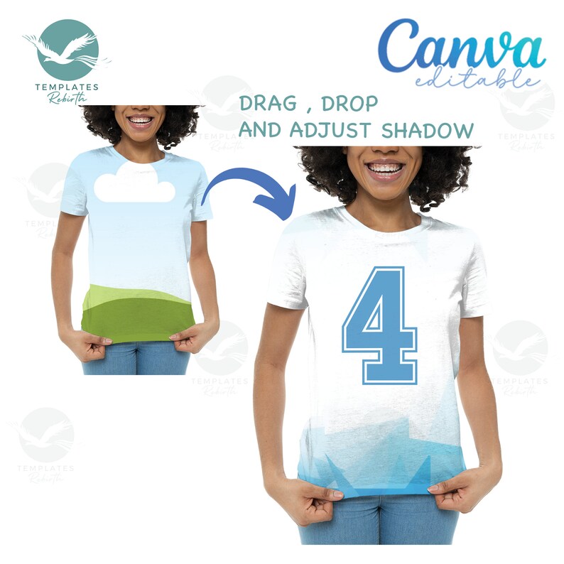 T-shirt Canva Mockup