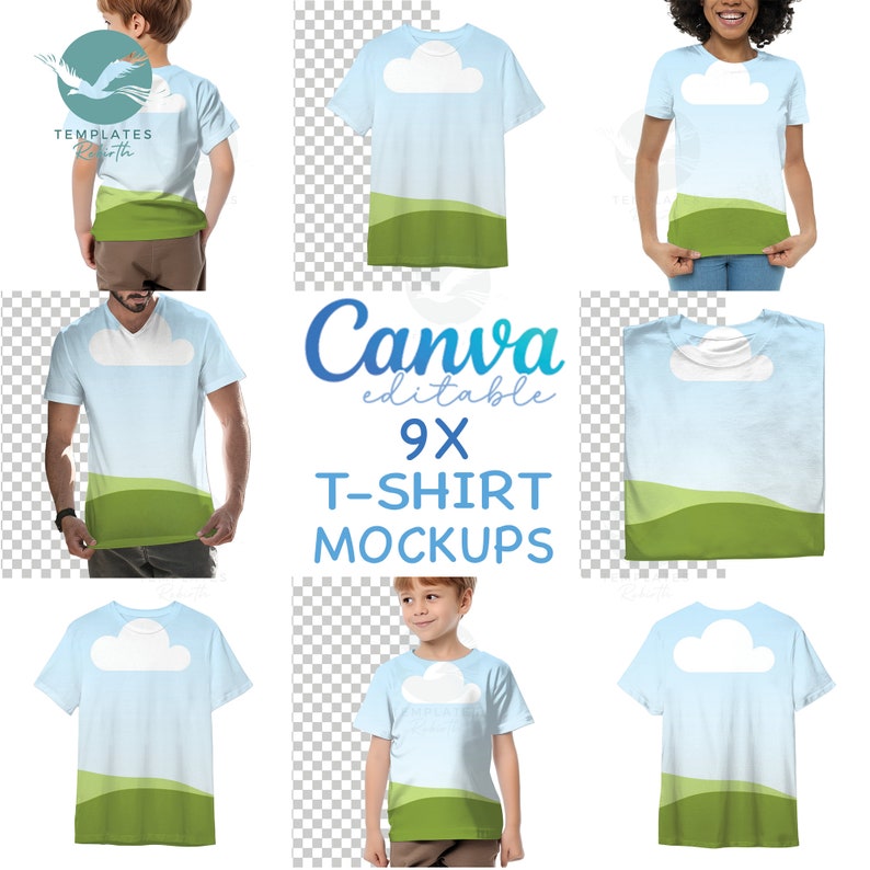 T-shirt Canva Mockup