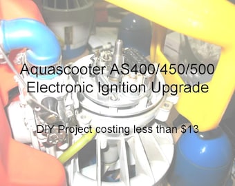 Aquascooter Electronic Ignition Module Upgrade Instruction for Model AS-400 , AS-450 , AS-500