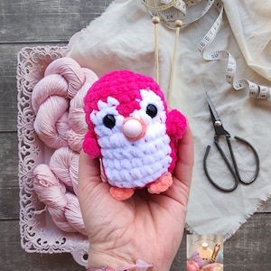 Squishy Pinguin Häkelanleitung