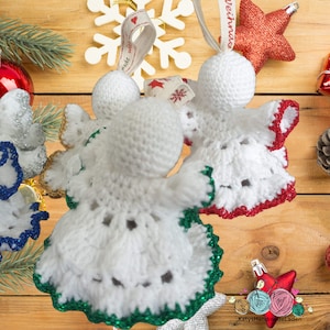 Christmas Angel Crochet Pattern Step-by-step Tutorial