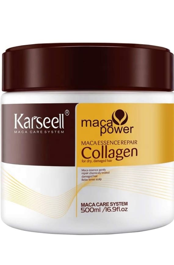 Karseell Collagen Hair Mask Maca Essence & Argan Oil Treatment - Etsy