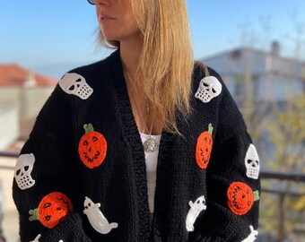Halloween ニットカーディガン SNIDEL HOME（スナイデルホーム）の「【Halloween】ニットカーディガン