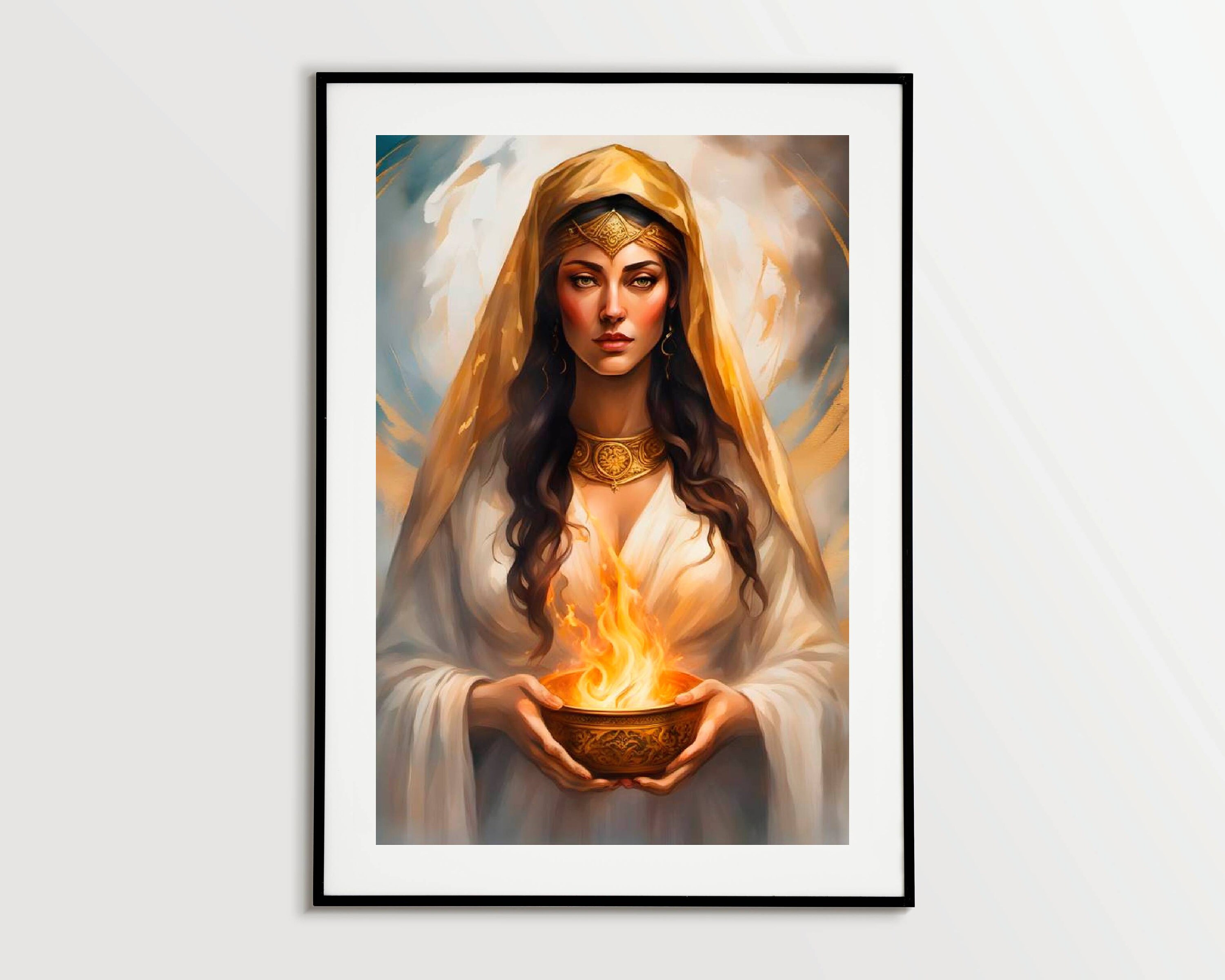 Eternal Ember: Hestia's Sacred Flame - Etsy