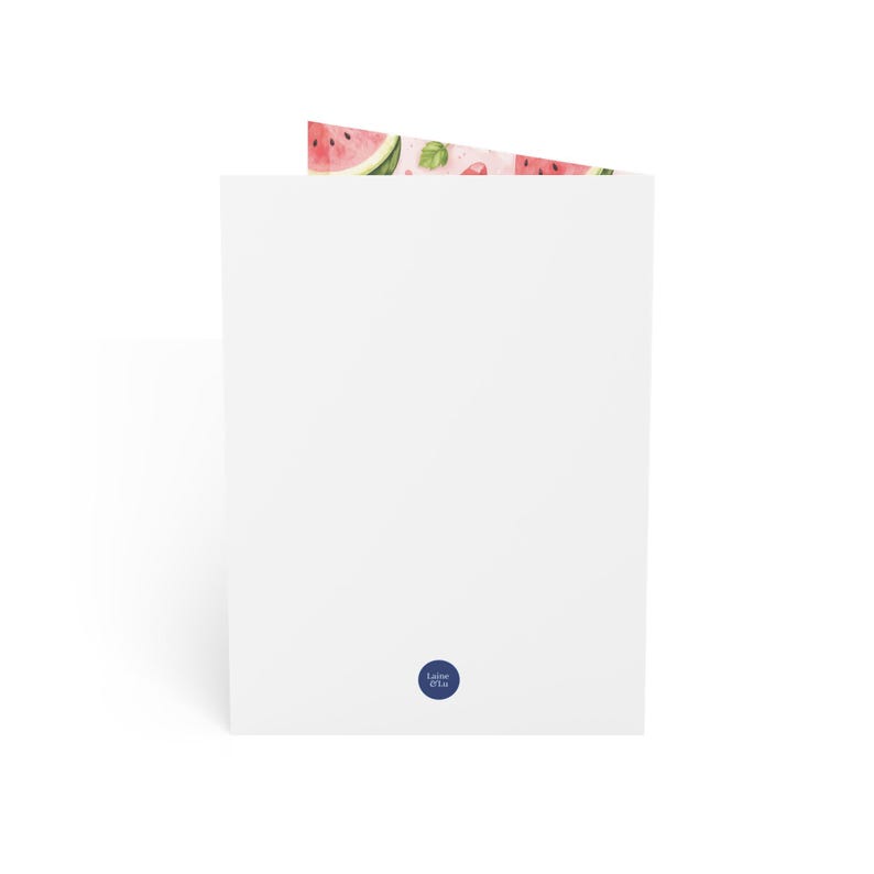 I’m Sweet on You Card – Cute Watermelon Love Pun Greeting Card – Funny ...