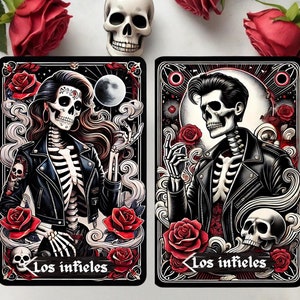 Los infiltarot Tarot-Karte PNG Chicanas Digitale Dateien Dtf UVdtf Sublimationsbecher Becher T-Shirt Design Spanisch Chingona Cabrona Mexikanisch