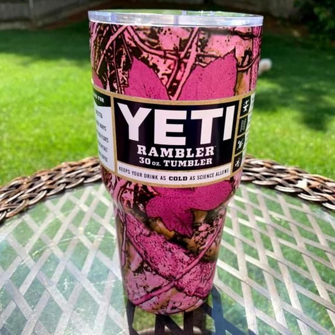 NWT Yeti 30 Oz. Yeti Ramblerpink Camo Yetitumbler Cups Etsy