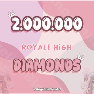 2 Million Royale High Diamonds Fast Delivery & Cheap Price