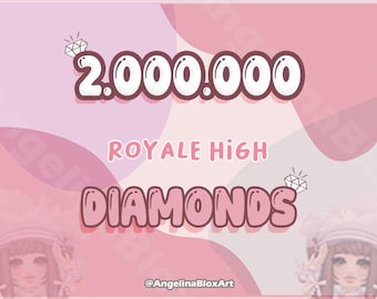 Royale High 2 Million Diamonds: Fast Delivery, Cheap Price
