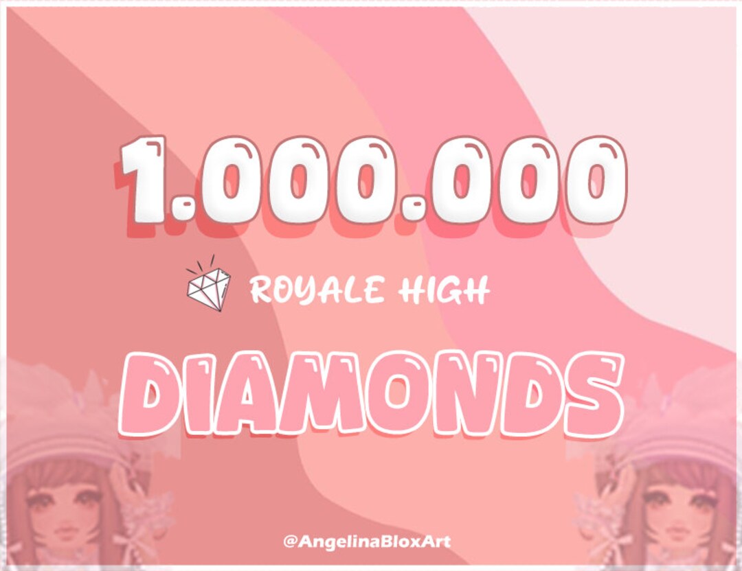 Royale High Diamonds 1M Roblox Easy, Cheap & Trusted Etsy