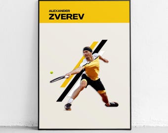 Zverev Poster | Sascha Zverev | digital DOWNLOAD