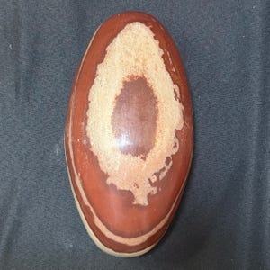10.5” Shiva Lingam Natural stone from Narmada River in India C25.12.17