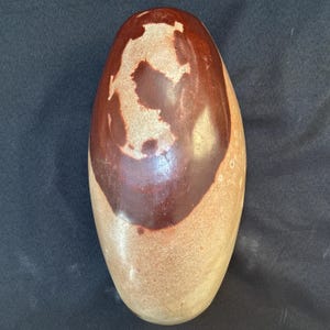 12.6&quot; Shiva Lingam Natural stone from Narmada River in India C25.12.7