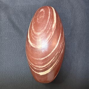 12.75” Shiva Lingam Natural stone from Narmada River in India C25.12.19