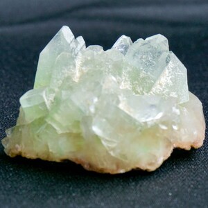 Shiny Green Apophyllite crystals from India - ES-ZM10006