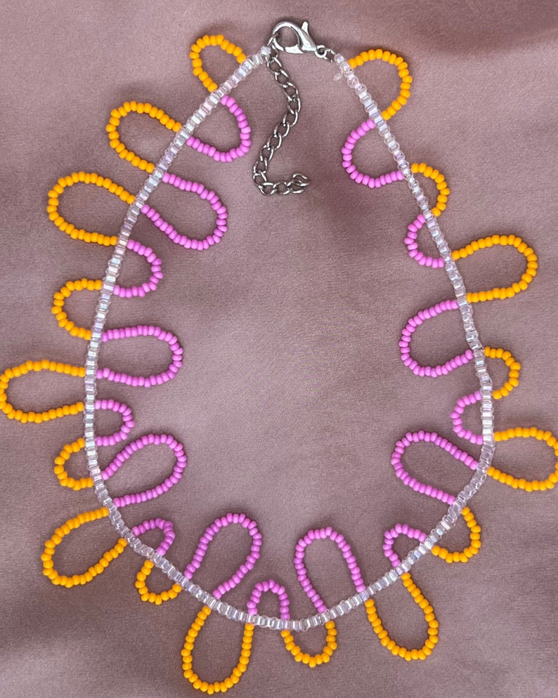PATCHWORK 02’ CHOKER - BEIGE (SOLD OUT) main image 1