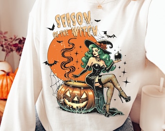 Halloween png, Witch png, Vintage png, Spooky Png, Funny Halloween png, Halloween Sublimation T Shirt Design, Fall Png, Spooky png