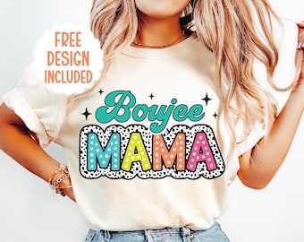 Boujee Mama PNG, Dalmatian Dots PNG, Sublimation Design, Digital Download Png, Mom Life png, Trendy Mom Png, Mama Shirt Design, Mug design
