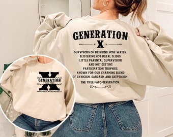 Generation X Gen X Svg Png Jpg | Raised On Hose Water And Neglect Cricut | Sarcasm Png | Trendy Svg | Sublimation | Cricut Cut File